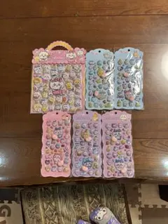 ちいかわ　ぷくぷくシール2シート　お尻シール５枚