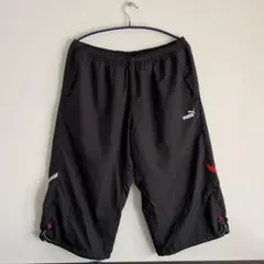 PUMA ブラック 7部丈パンツ XXL