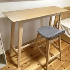 【送料込み】カウンターテーブル/ニトリ　メルカリ内最安値 お値下げ！ニトリ カウンターテーブルNEWベラ ブラウン - メルカリ