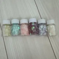 デコレーションパーツセット 6色