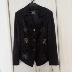 伊太利屋　新品　レオパード柄 スカートジャケット　セットアップ