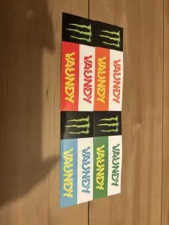 Monster Energy ステッカー 4枚セット　VAUNDY