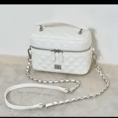 darich キルティングショルダーミニバッグ ホワイト 白 ダーリッチ