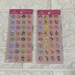 ディズニー　プリンセス　ストーンシール　2セット　新品未開封