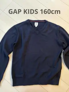 GAP KIDS ネイビー Vネックセーター XXL 150-164cm