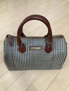 POLO Ralph Lauren ミニボストンバッグ チェック柄 オシャレ上品