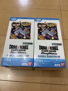 【新品テープカット】 ドラゴンボールMANGA BOOSTER02 2ボックス