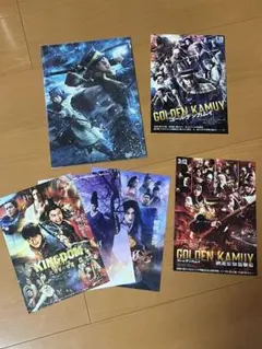 映画 ゴールデンカムイ クリアファイルA4 フライヤーセット