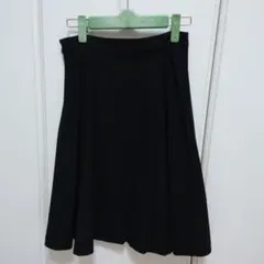 UNTITLED 黒 フレアスカート