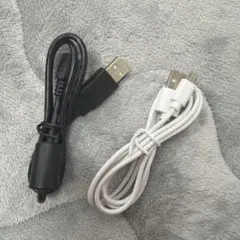 USBケーブル 黒 白