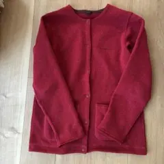 mont-bell 赤 カーディガン L