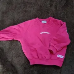 ミキハウス トレーナー 80-90cm ピンク