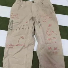 デニム&ダンガリー らくがきパンツ