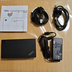 ThinkPad USB3.0 UltraDock 40A8 未使用級 付属完備のサムネイル