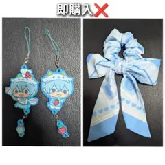 すとぷり　ころんくん　ラバーストラップ・リボンシュシュ　合計3点セット