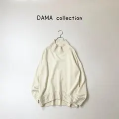 DAMA collection カシミヤ100% ニット　ハイネック セーター