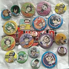 弱虫ペダル バラ可 ナンジャ アニメジャパン 缶バッジ ラバスト アクキー