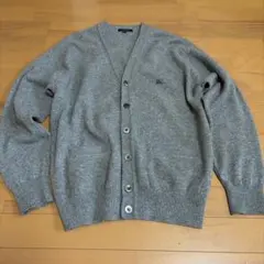 BURBERRY カーディガン Mサイズ ラムウール 100％のサムネイル