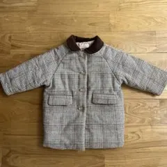 lacamel ラカメル　中綿キルティングコート　グレンチェック　韓国子供服