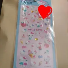 ハローキティ シール 　エポキシステッカー　アイスクリームデザイン