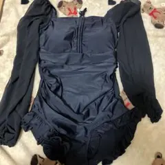 ブラックシースルーワンピース水着