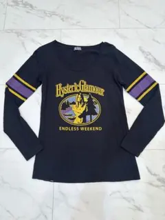 ヒステリックグラマー　美品　長袖ピチT 平成ギャル　y2k