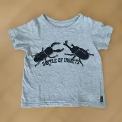 ベルメゾン　GITA　カブトムシ　くわがた Tシャツ　昆虫　110のサムネイル