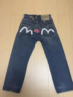 EVISU エヴィス デニムパンツ レッド34✖️36 | Mercari