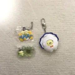サンリオ ポムポムプリン ストラップ3個セット