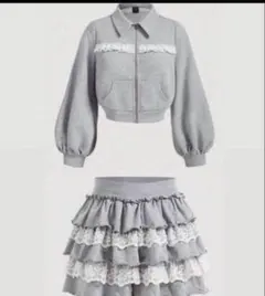 SHEIN　セットアップ風　ジャージ　スウェット　ホビ垢
