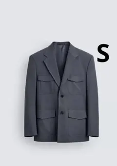 2026年最新】ZARA ボタンフラップ付きテーラードブレザーの人気
