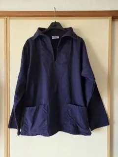 NEWLYN SMOCK フィッシャーマンスモック ビンテージ ネイビー 80s