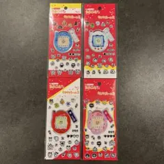 セリア　たまごっち　キラキラシール　４枚セット