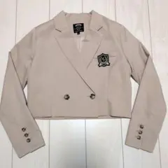 LOVETOXIC　エンブレム付きボレロジャケット　160 卒業 卒服 入学