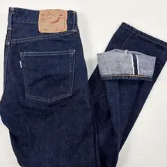 b1651✨極美品✨【orSlow】107　セルビッジデニムパンツ　M　日本製のサムネイル