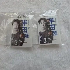 ガンバ大阪 ガンバくじ 3 半田選手 キーホルダー セット グッズ
