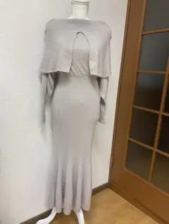 スナイデルオフショルニットワンピース