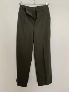UNIQLO オリーブ ワイドパンツ Sサイズ