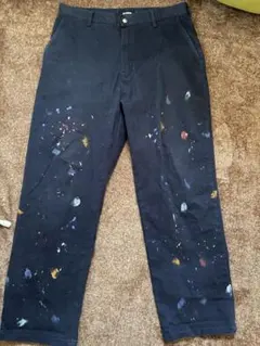 ネイビー ワークパンツ