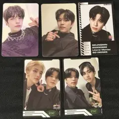 Oddinary アルバム トレカ スンミン チャンビン ハン Stray Kids ODDINARY Album Official Photocard Seungmin & Han