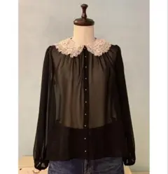 franche lippee black 黒猫ブラウス　FL5 大きいサイズ 楽天市場】franche lippee フランシュリッペ ブラウスの通販