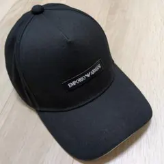 エンポーリオアルマーニブラックキャップ