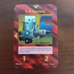 イルミナティカード L-4 Society （初期版）のサムネイル