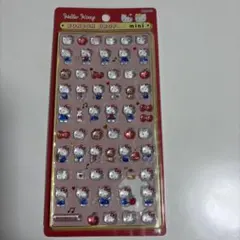 【正規品】ボンボンドロップシール　mini ハローキティ　レッド　サンリオ