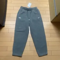 新品NIKE THERMA-FIT ナイキレディース ボアフリースロングパンツS
