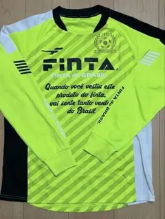 【FINTA】蛍光　長袖サッカーシャツ