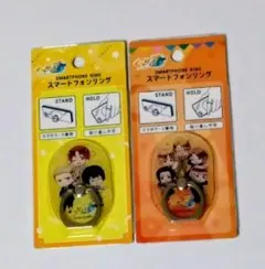 ヘタリア セリア コラボ スマートフォンリングイエロー・オレンジ 2個セット