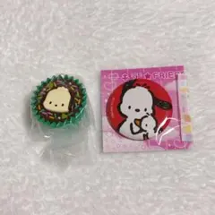 ポチャッコ　手作りおやつチャーム　缶バッジ　セット