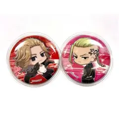 東京リベンジャーズ マイキー ドラケン 缶バッチセット