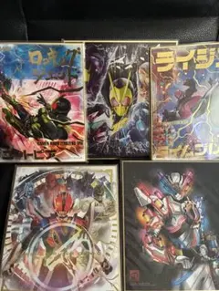 仮面ライダー　色紙art